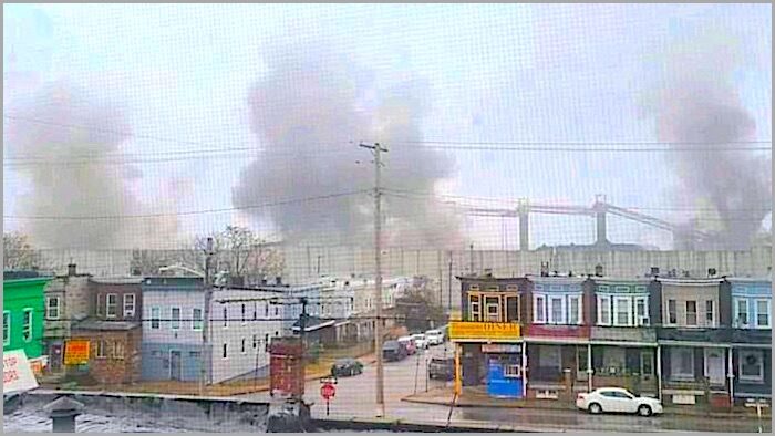 Coal plant explosion