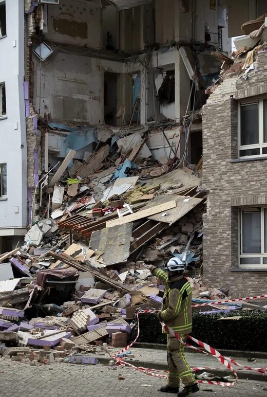 gas explosion belgium