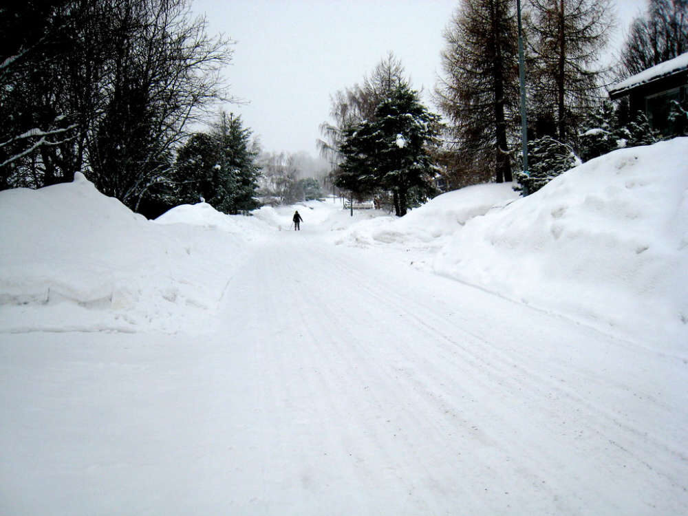 snow
