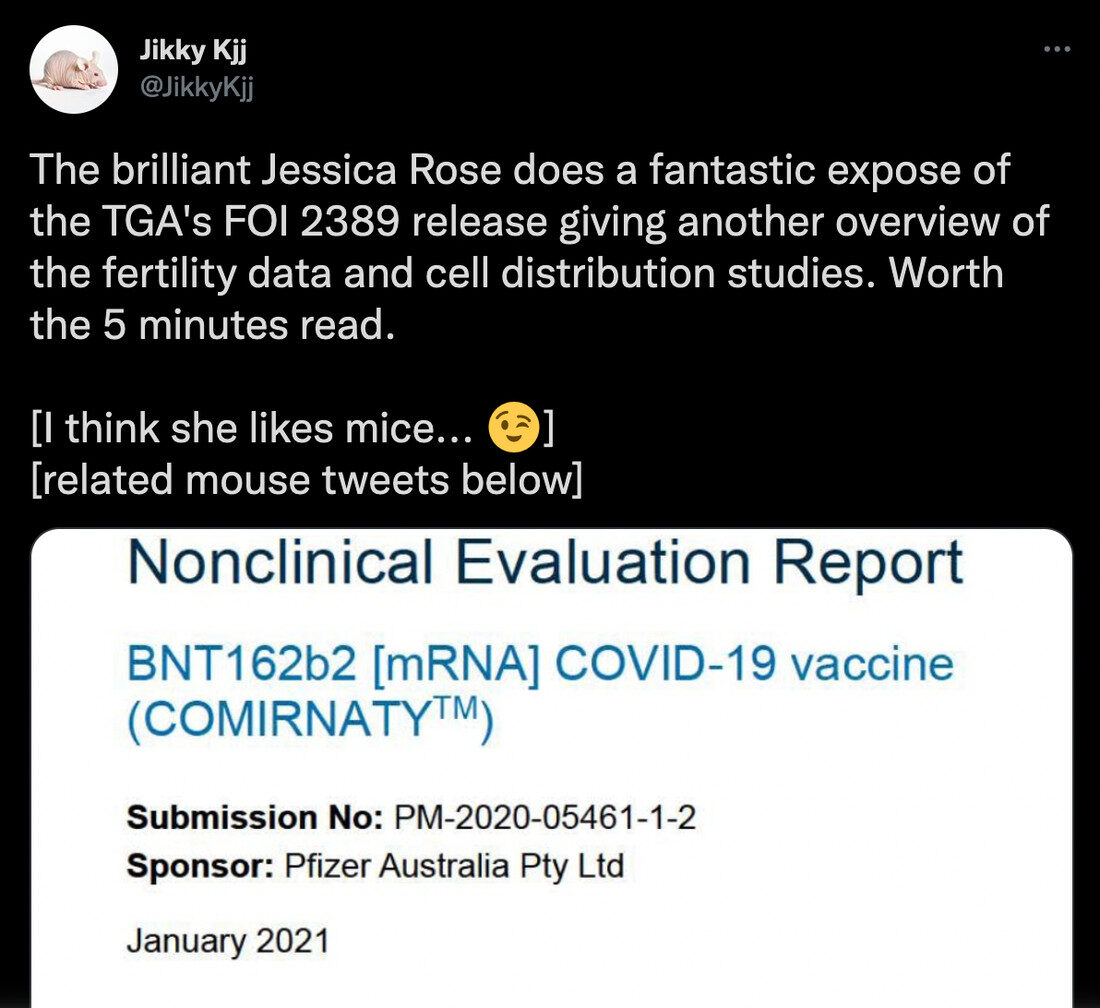 Twitter post Screen Shot