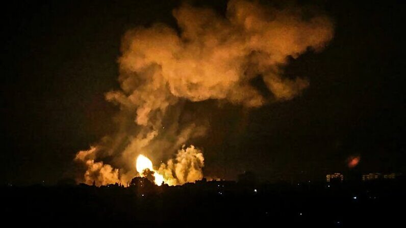 2022 gaza bombardment air strikes