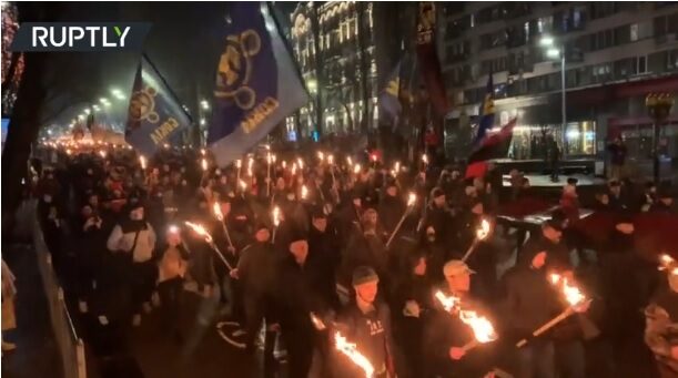 ukraine nationalist march