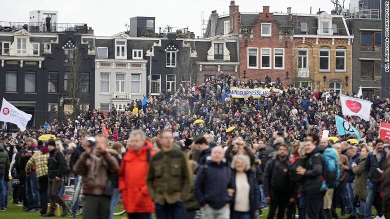 Amsterdam protest