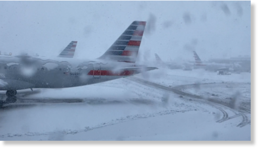 Flight cancellations impact Charleston International Airport as winter weather hits