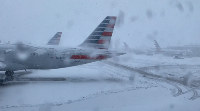 Flight cancellations impact Charleston International Airport as winter weather hits