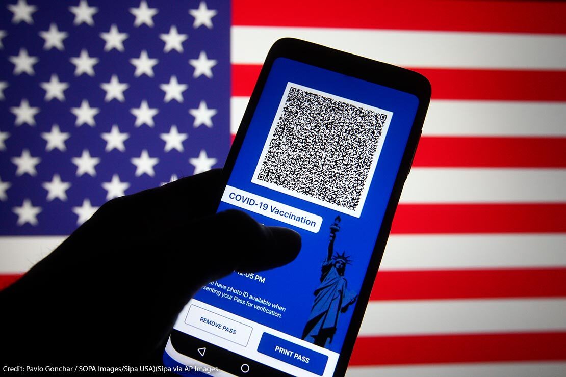 US covid vaccine passport