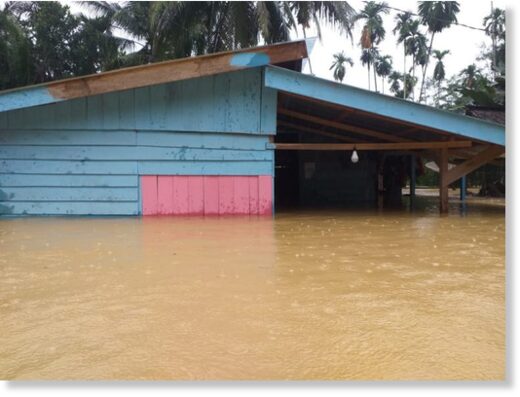 Floods in East Aceh, Indonesia, January 2021