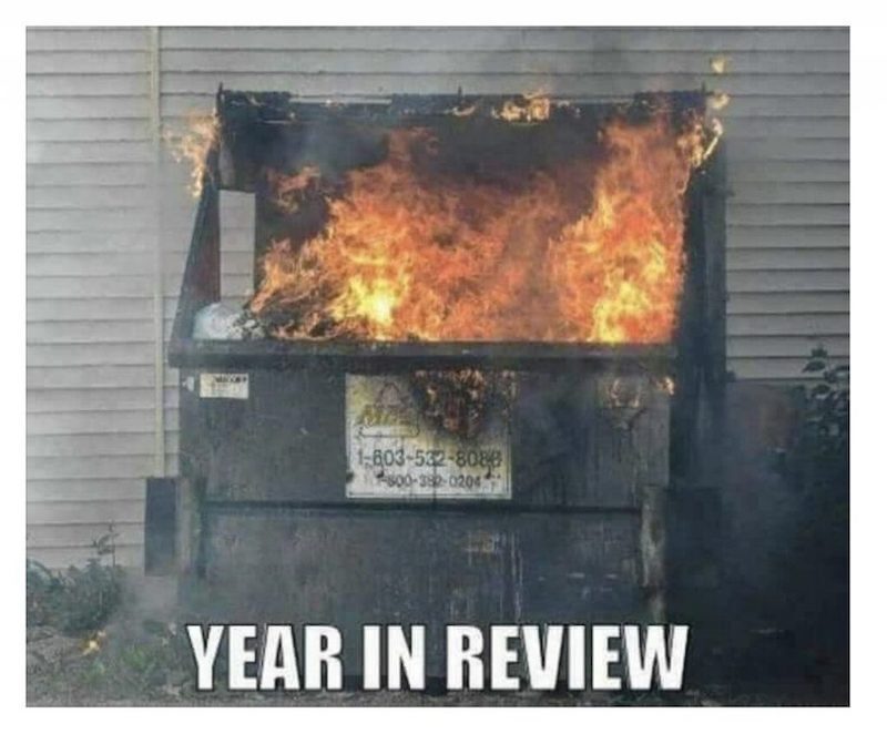 dumpster fire
