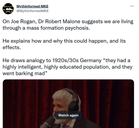 robert malone twitter joe rogan