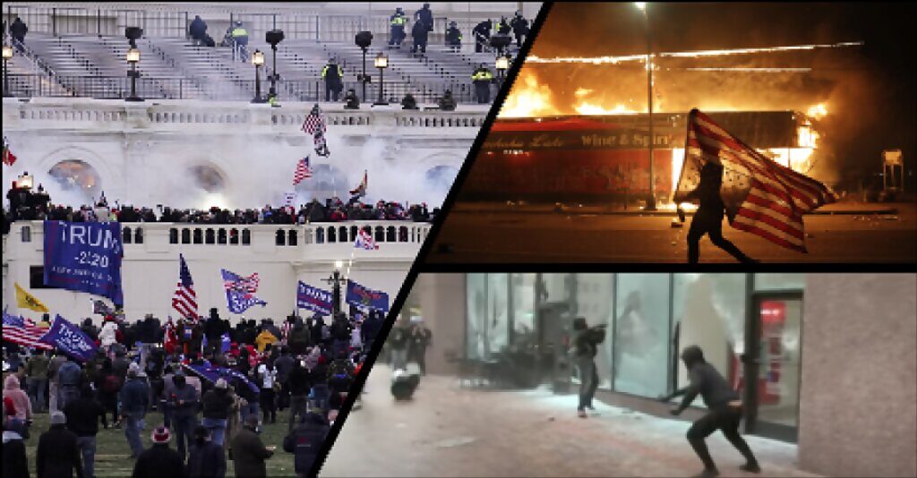 Click to enlarge January 6 capitol hill collage