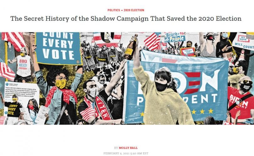 Click to enlarge time magazine election 2020 cover fortify