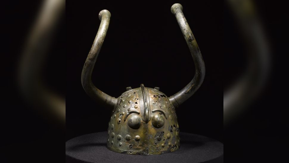 Click to enlarge Horned Viksø Helmets