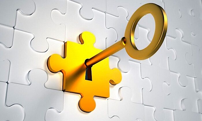 Gold key