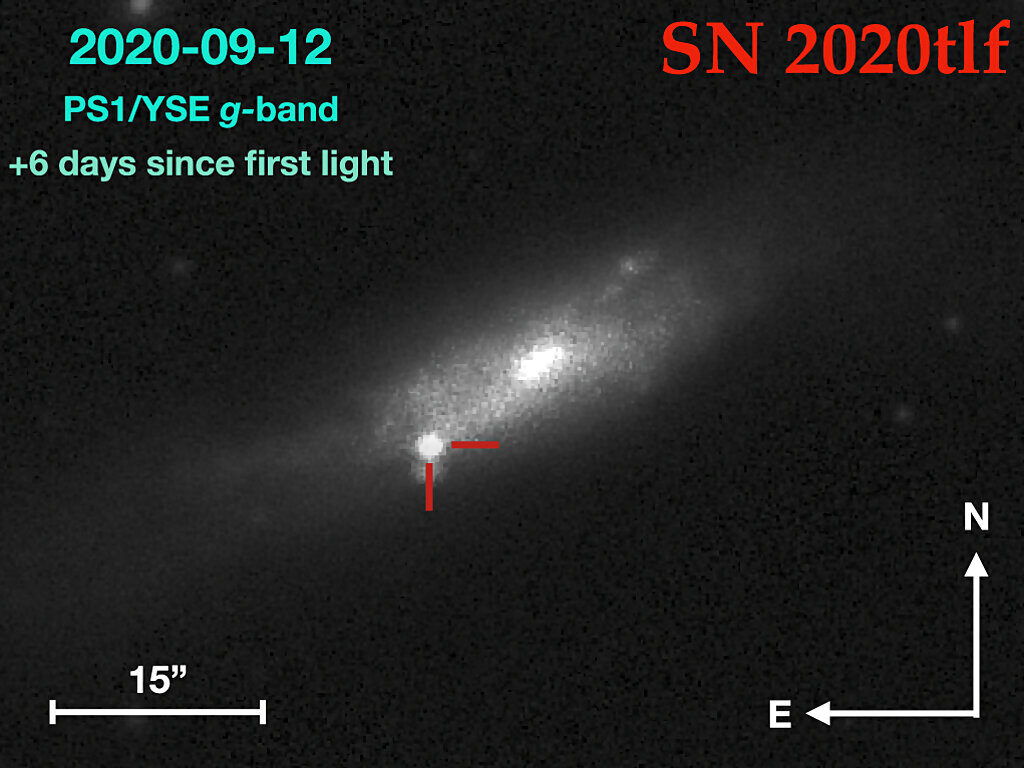 super nova caught in action NGC 5731
