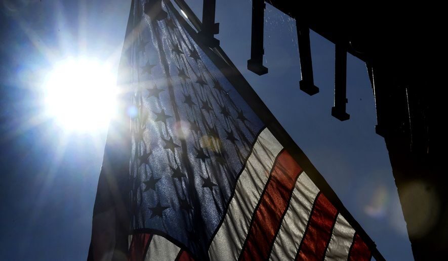 Click to enlarge American flag