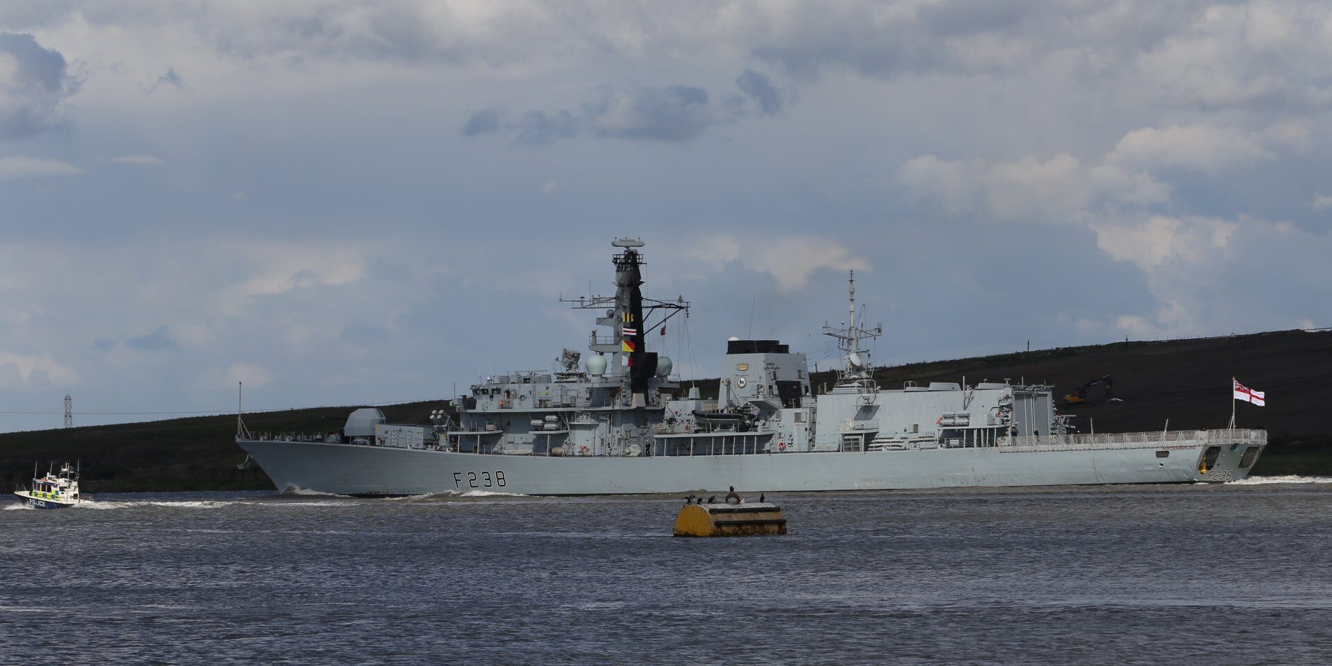 Click to enlarge Royal Navy's HMS Northumberland