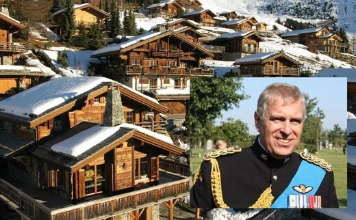prince andrew swiss chalet