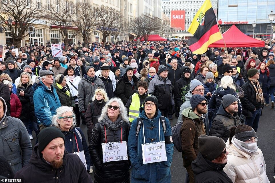 Click to enlarge Germany protest