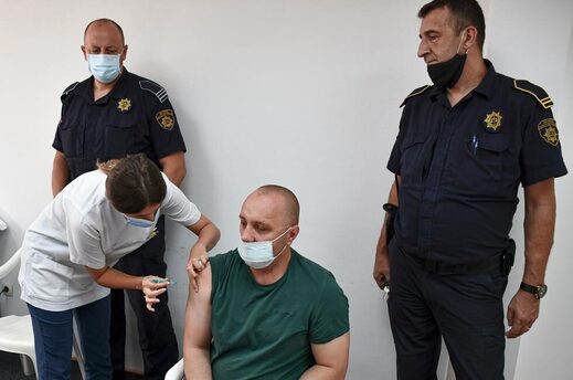 Click to enlarge bosnia covid jab prison