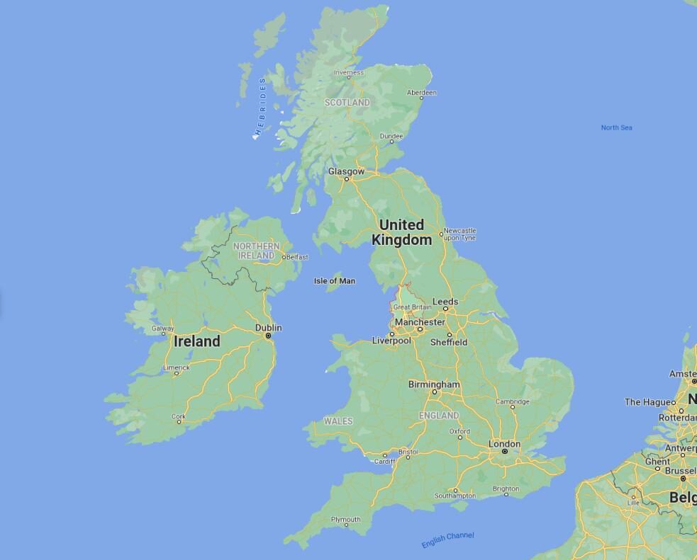 Lancashire map