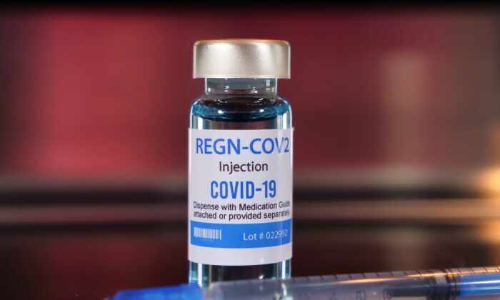 Click to enlarge Regeneron's COVID-19 monoclonal antibody