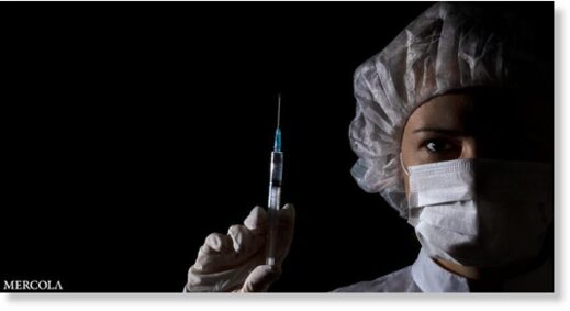 nurse with jab