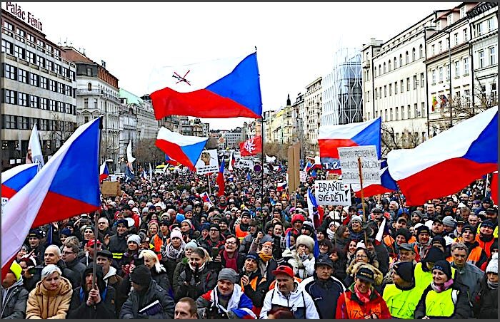 Click to enlarge Prague rally