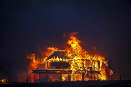 wildfire colorado christmas