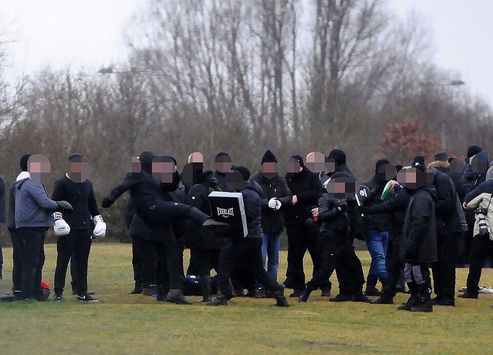 alpha men paramilitary england goup