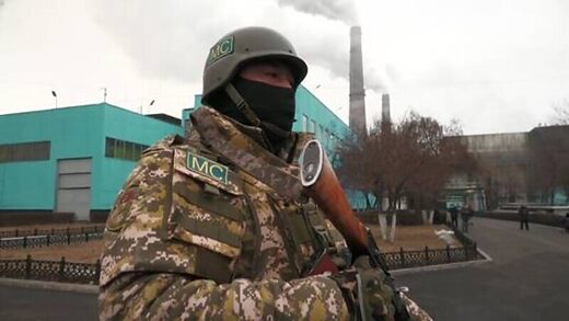 CSTO soldier Kazakhstan Russia coup peacekeeping