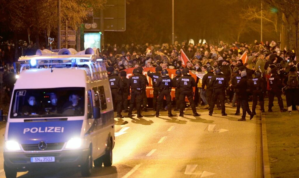 german protest anti-lockdown