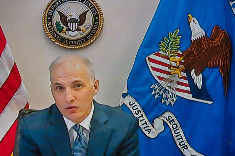 Click to enlarge Assistant Attorney General for National Security Division Matthew Olsen