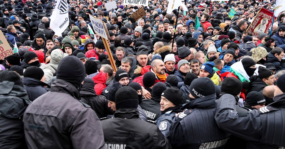 bulgaria lockdown protest