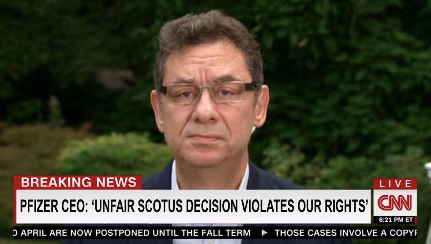 satire pfizer CEO right to vaccinate