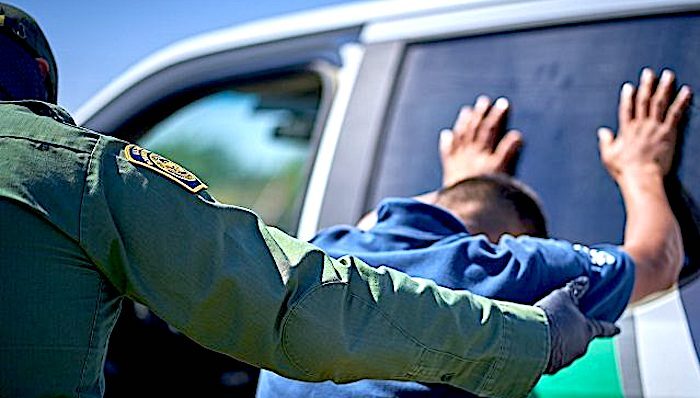Migrant arrest