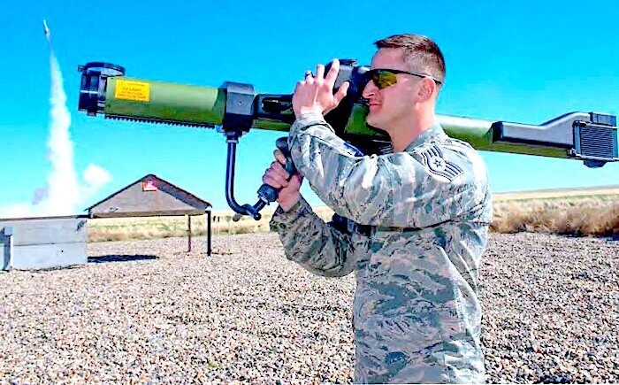 Soldier with manpad