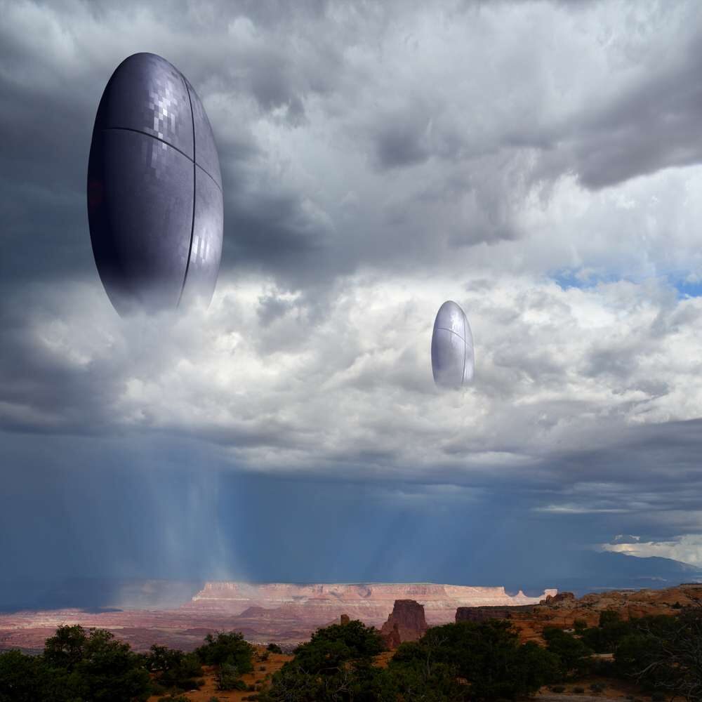 Click to enlarge More UFO or UAP
