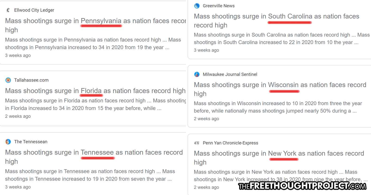 Click to enlarge Mass shootings fall
