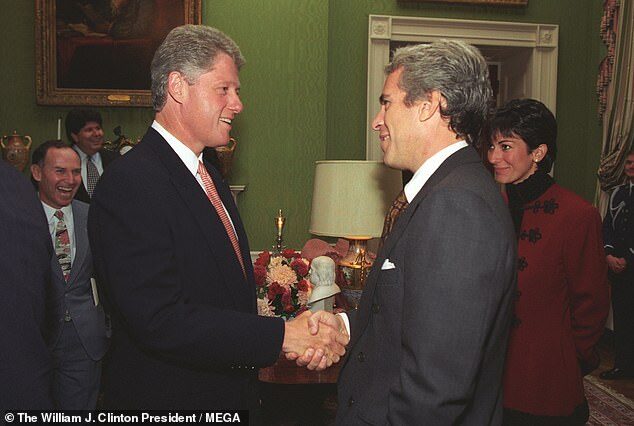 Click to enlarge BILL CLINTON EPSTEIN