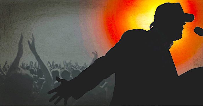 Trump silhouette