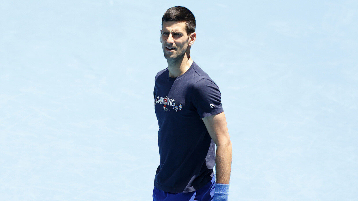 Click to enlarge Novak Djokovic