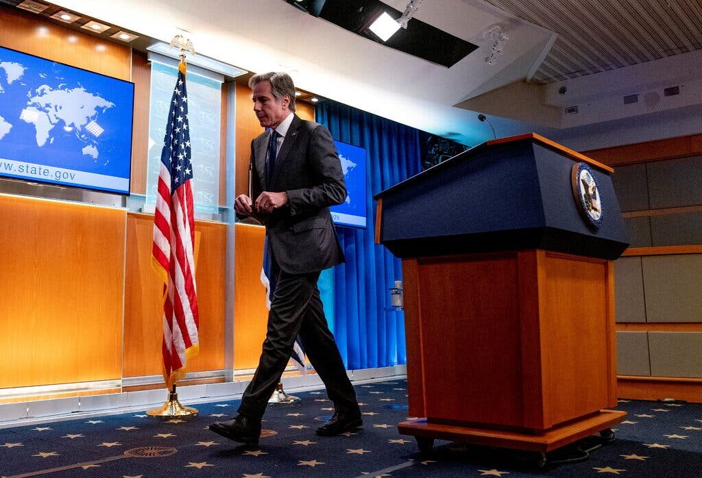 Click to enlarge Antony Blinken