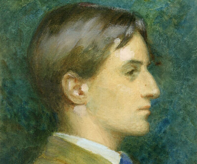Click to enlarge rg collingwood young portrait