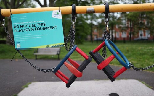 children's playground lockdown