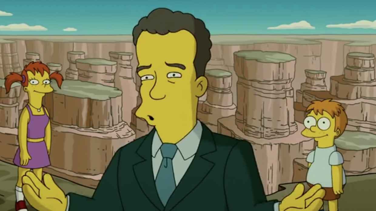 tom hanks simpsons