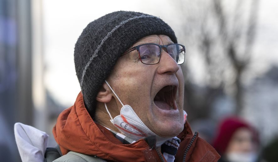 Click to enlarge protests COVID-19 vaccination Austria