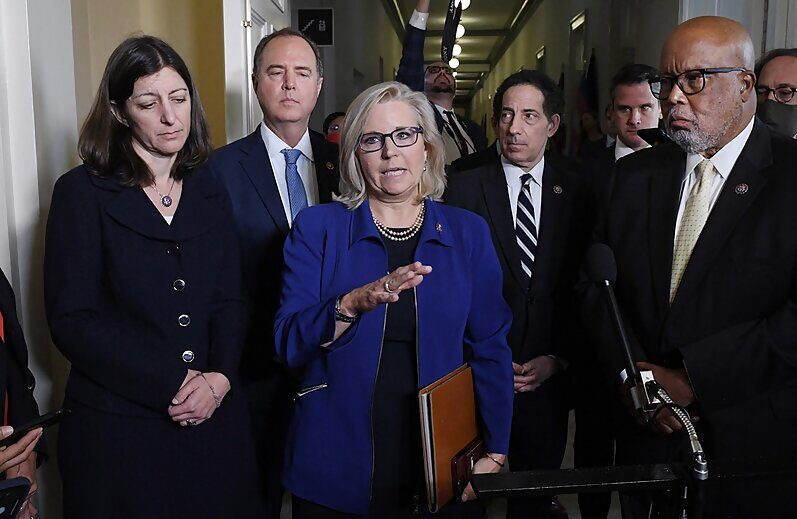 Click to enlarge January capitol riot committee group