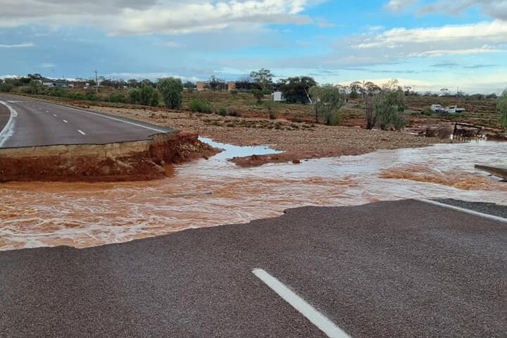 Woomera and Roxby Downs are currently cut off from one another.