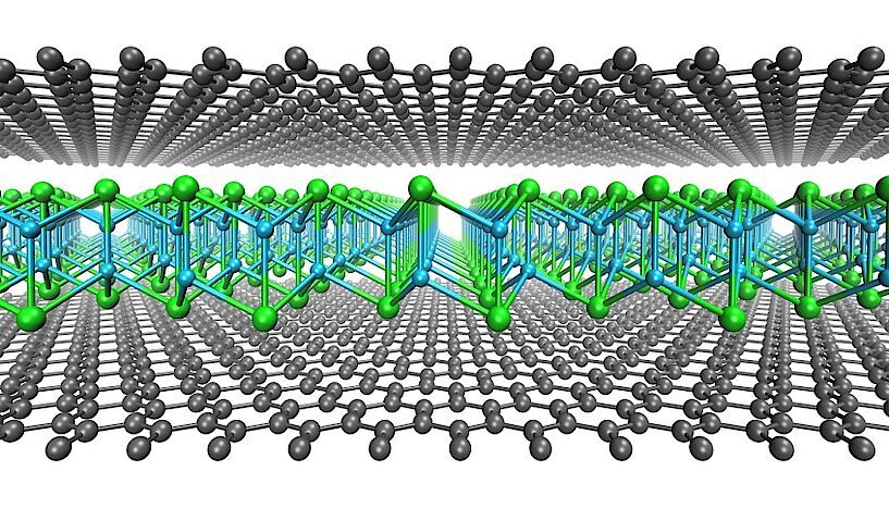 layer of cuprous iodide