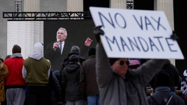 RFK anti-mandate rally washington
